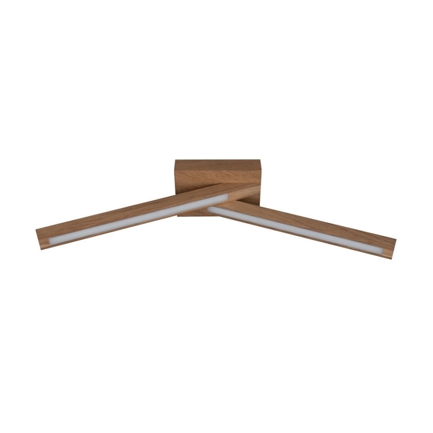 LED Πλαφονιέρα οροφής LINUS 2xLED/4,5W/230V ματ δρυς
