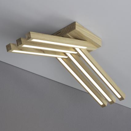 LED Επιτοίχιο φωτιστικό LINUS 6xLED/4,5W/230V ματ δρυς