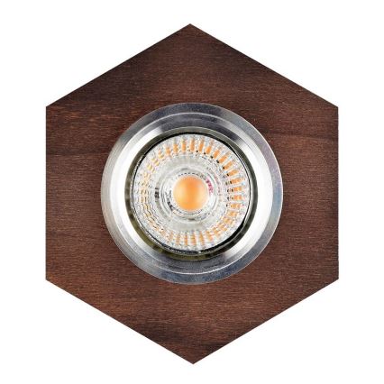 Χωνευτό Φωτιστικό LED VITAR 1xGU10/5W/230V CRI 90 οξιά