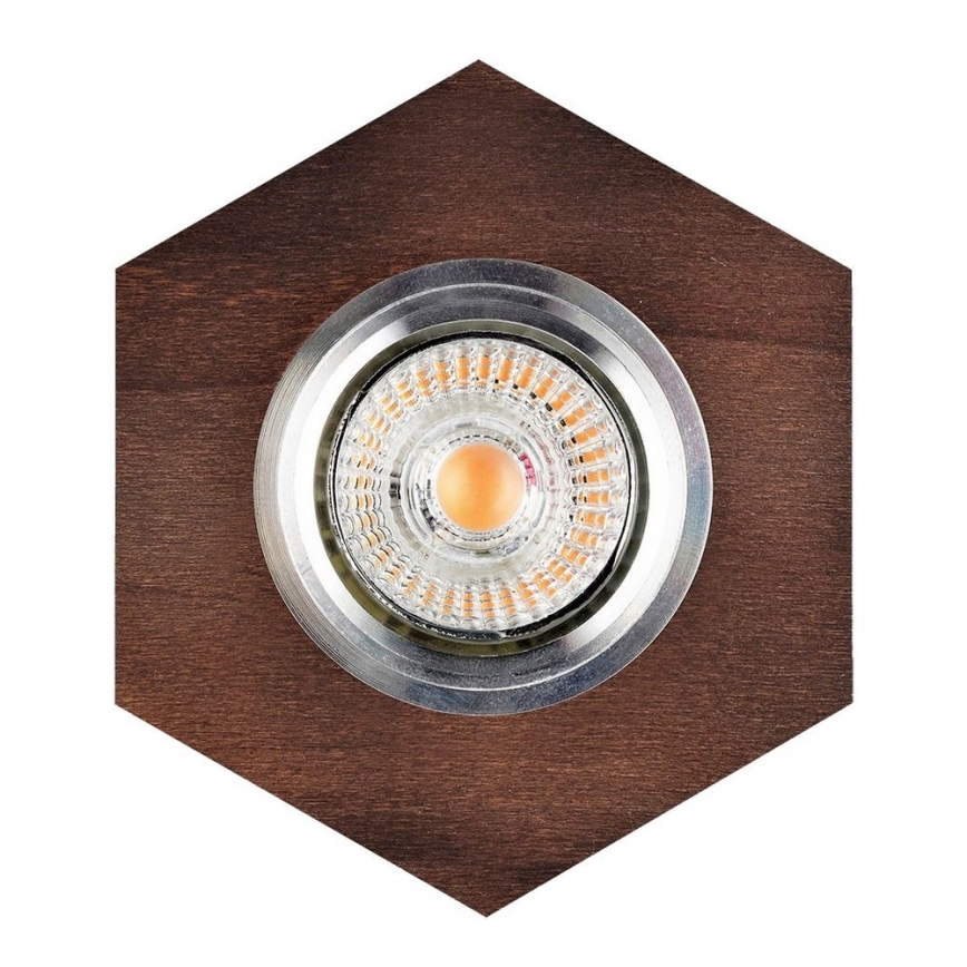 Χωνευτό Φωτιστικό LED VITAR 1xGU10/5W/230V CRI 90 οξιά