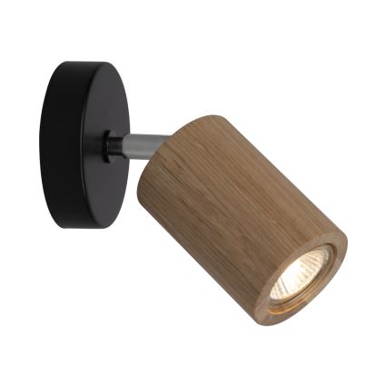 LED επιτοίχιο σποτ MATTI 1xGU10/5W/230V σε χρώμα δρυός