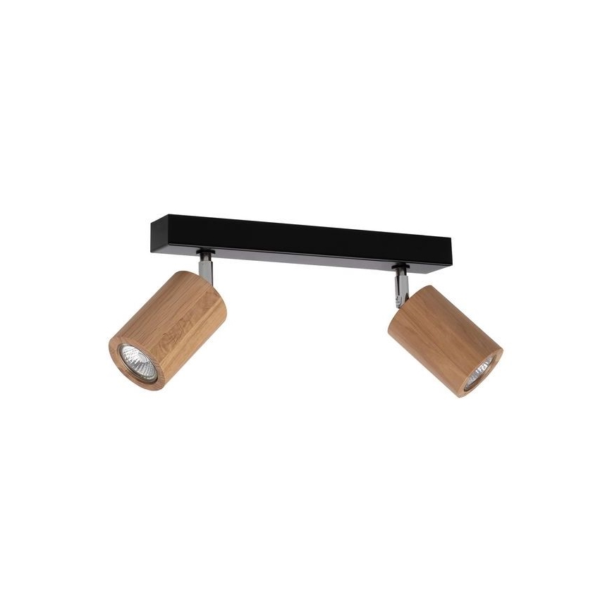 Φωτιστικό LED οροφής MATTI 2xGU10/5W/230V δρυς