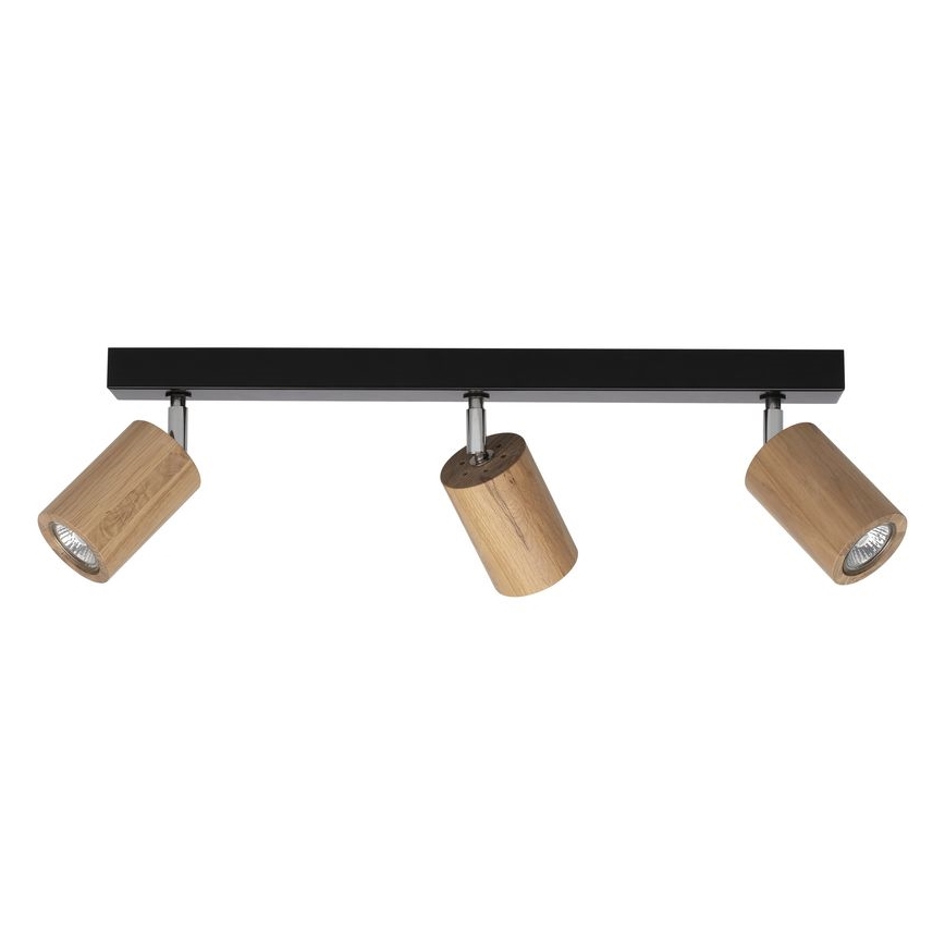 Φωτιστικό LED οροφής MATTI 3xGU10/5W/230V δρυς