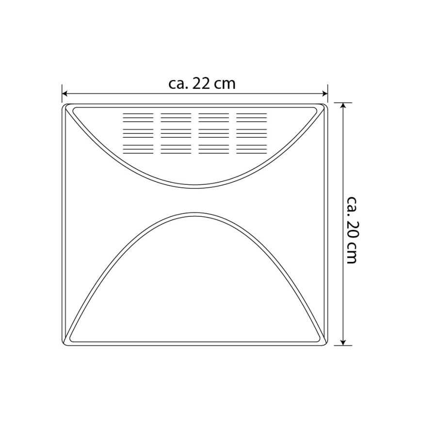 Ηλιακό φωτιστικό αριθμού οικίας LED LED/3x0,1W/2,4V 1200 mAh IP44