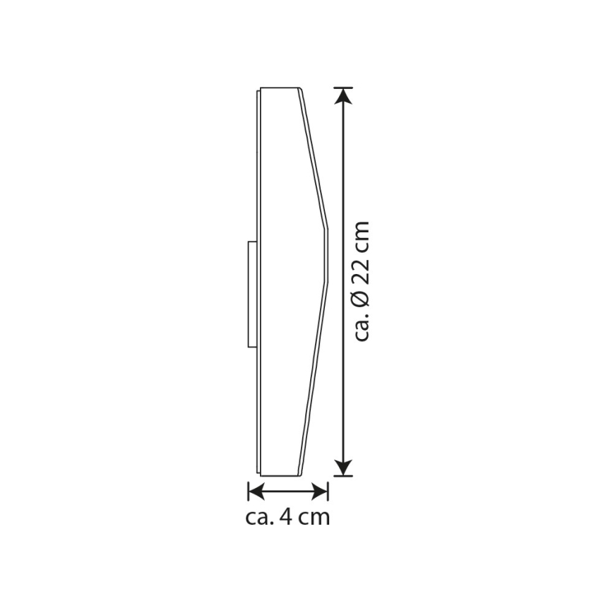Ηλιακό φωτιστικό αριθμού οικίας LED LED/3x0,1W/2,4V 1200 mAh IP44