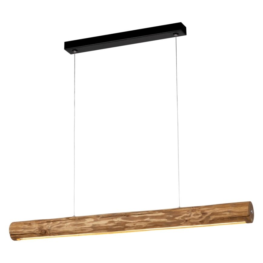 Ρυθμιζόμενο LED φωτιστικό οροφής με καλώδιο LUCAS LED/25,5W/230V πεύκο