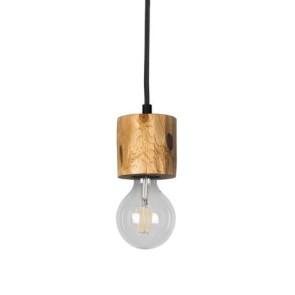 Φωτιστικό οροφής με καλώδιο PINO 1xE27/60W/230V πεύκο