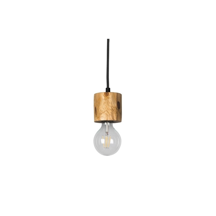 Φωτιστικό οροφής με καλώδιο PINO 1xE27/60W/230V πεύκο