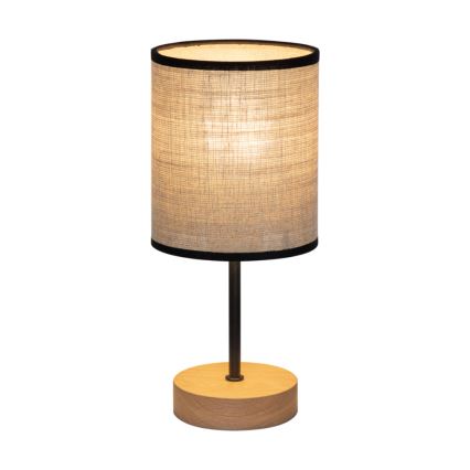 Επιτραπέζιο φωτιστικό NEGRO, 1xE27/25W/230V, σε φινίρισμα δρυός