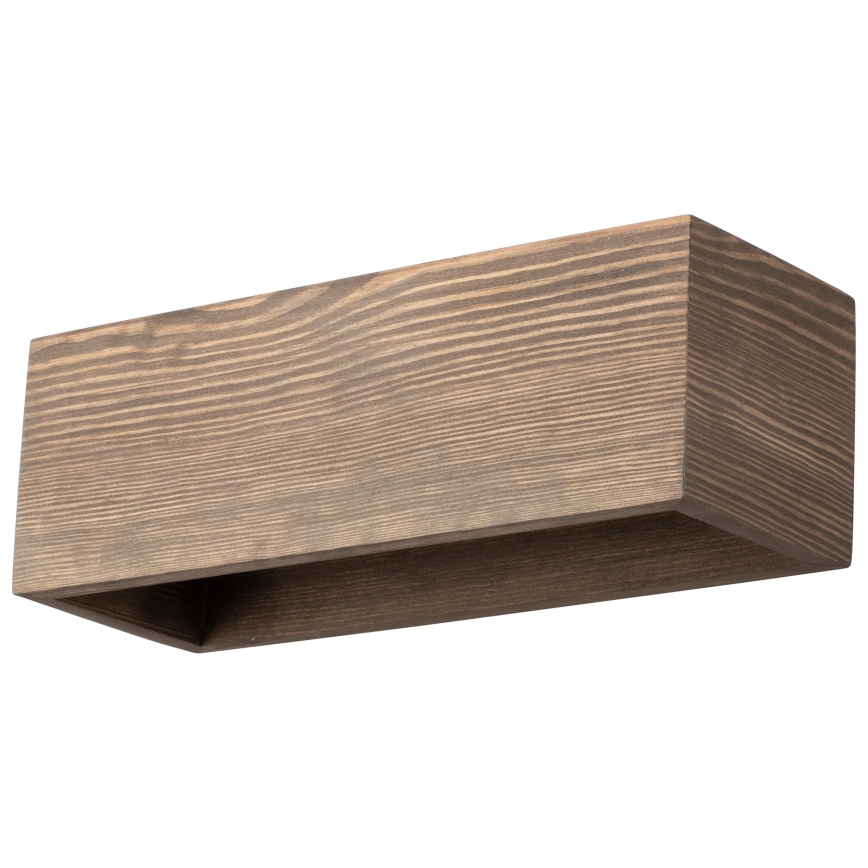 Επιτοίχιο φωτιστικό KENZO 2xG9/6W/230V πεύκο