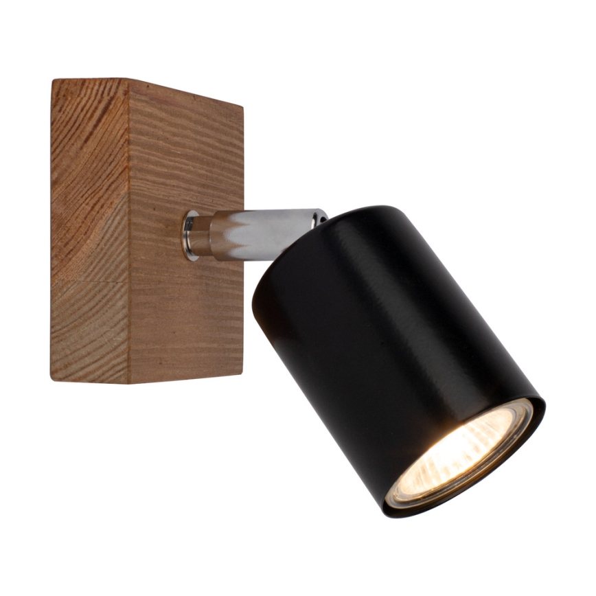 Επιτοίχιο φωτιστικό σημείου MANARA 1xGU10/5W/230V πεύκο