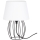 Spot-Light - Επιτραπέζιο φωτιστικό MANGOO 1xE27/40W/230V λευκό/μαύρο