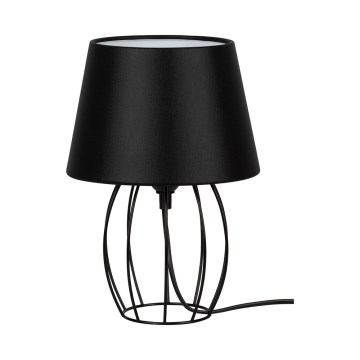 Spot-Light - Επιτραπέζιο φωτιστικό MANGOO 1xE27/40W/230V μαύρο