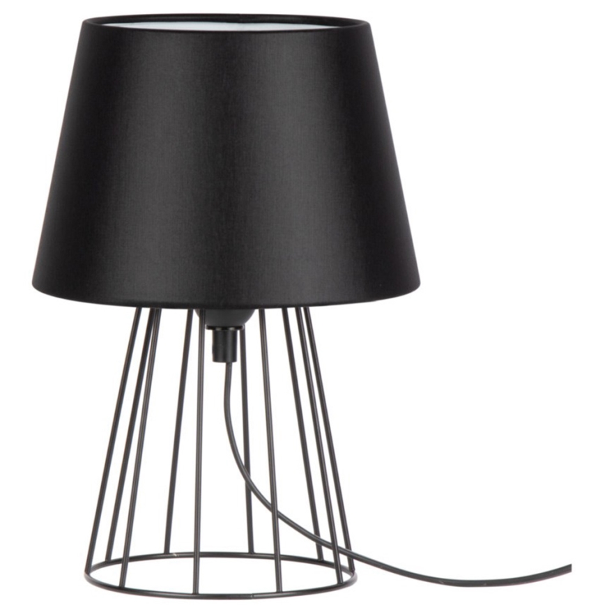 Spot-Light - Επιτραπέζιο φωτιστικό MANGOO 1xE27/40W/230V μαύρο