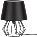 Spot-Light - Επιτραπέζιο φωτιστικό MANGOO 1xE27/40W/230V μαύρο