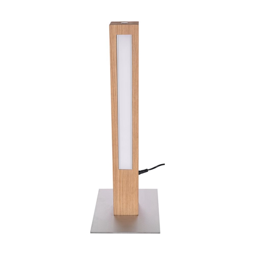 Επιτραπέζια λάμπα dimming LED LEON LED/9W/230V δρυς – FSC πιστοποιημένο