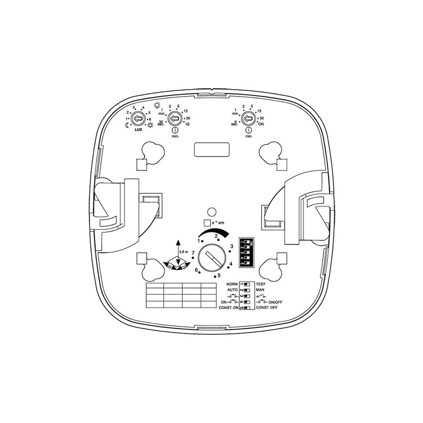 Steinel 002817 - Ανιχνευτής παρουσίας HF 360 DALI-2 APC λευκό