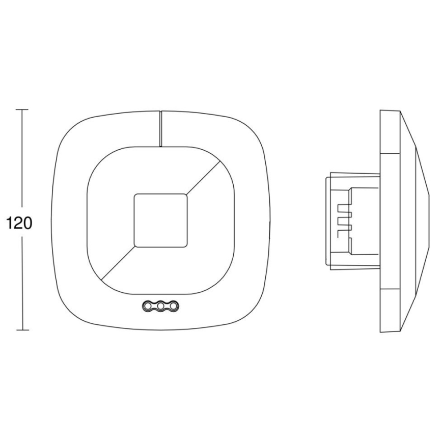 Steinel 002848 - Ανιχνευτής παρουσίας HF 360 COM2 λευκό