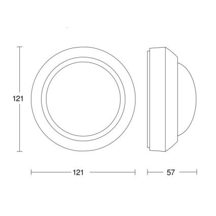 STEINEL 006532 - Αισθητήρας κίνησης  IS360-3 λευκό