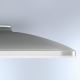 STEINEL 007102 - Φως οροφής LED με αισθητήρα LED/26W/230V ασήμι