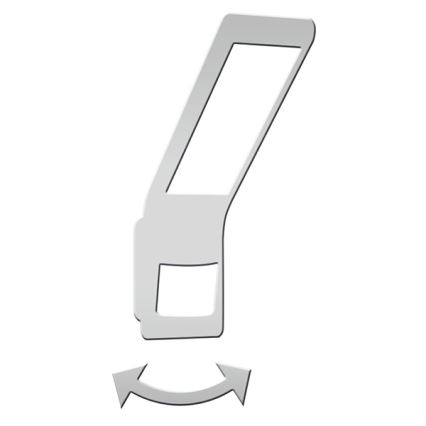 Steinel 012052 - Επιτοίχιο φωτιστικό εξωτερικού χώρου με αισθητήρα XLED slim LED/7,2W/230V IP44