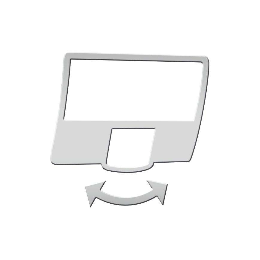 Steinel 012076 - Φως τοίχου εξωτερικού χώρου με αισθητήρα XLED curved LED/10,5W/230V IP44