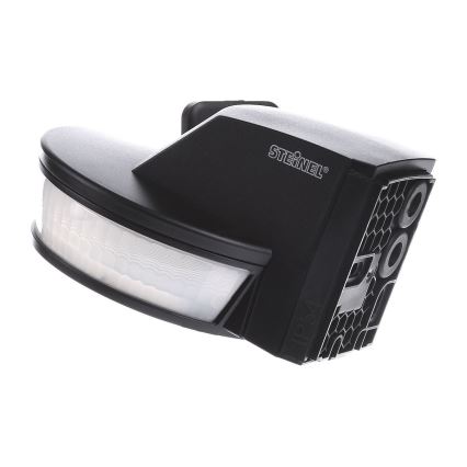 STEINEL 034979 - Αισθητήρας κίνησης εξωτερικού χώρου SenslQ S μαύρο IP54 + τηλεχειριστήριο