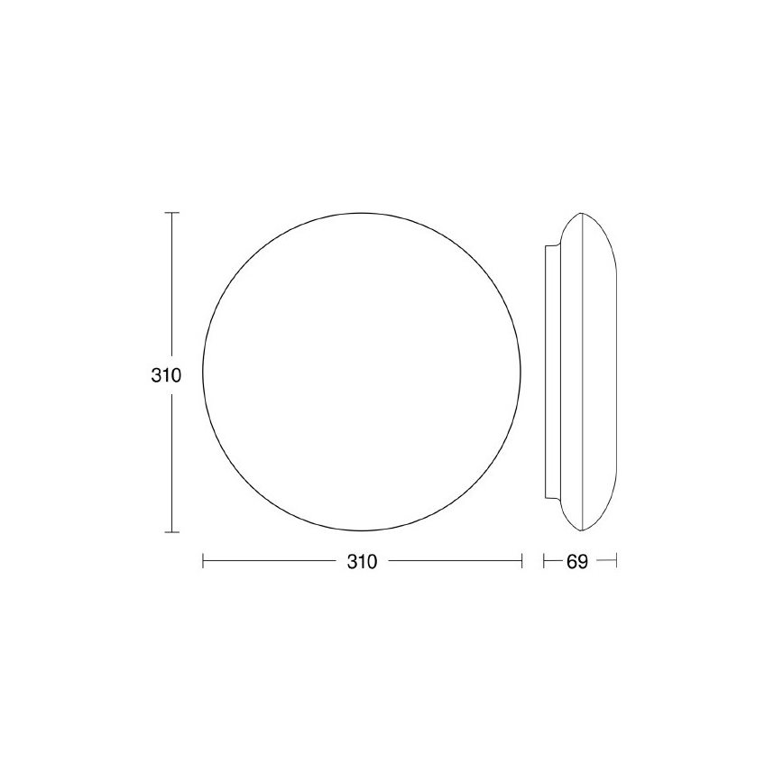 Steinel 035440 - Φως εξωτερικού χώρου LED με αισθητήρα QUATTRO LED/10W/230V IP54