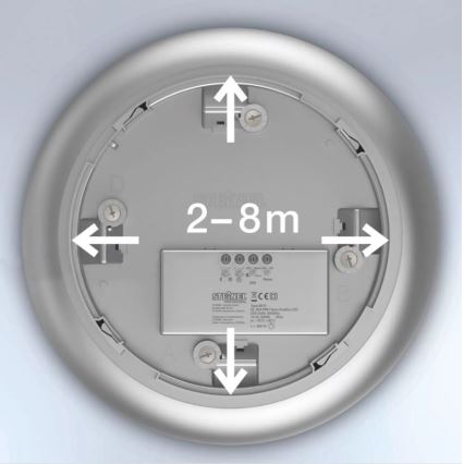 Steinel 035440 - Φως εξωτερικού χώρου LED με αισθητήρα QUATTRO LED/10W/230V IP54