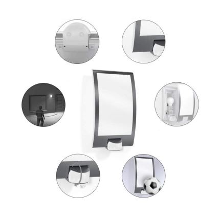 STEINEL 035709 - Φως εξωτερικού χώρου με αισθητήρα L22 1xE27/60W/230V IP44