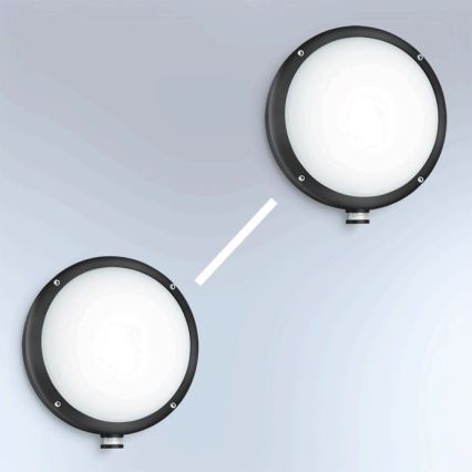 STEINEL 053079 - LED Φωτιστικό τοίχου εξωτερικού χώρου με αισθητήρα L330 LED/9W/230V 3000K IP44