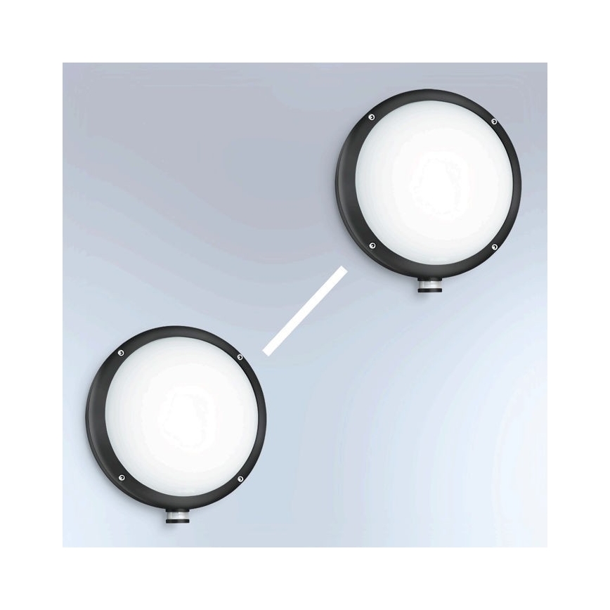 STEINEL 053079 - LED Φωτιστικό τοίχου εξωτερικού χώρου με αισθητήρα L330 LED/9W/230V 3000K IP44