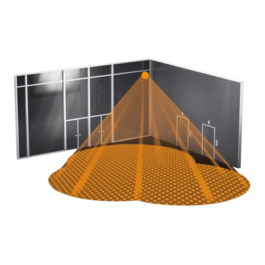 Steinel 057237 - Αισθητήρας κίνησης IS 3360 DALI-2 IP54 τετράγωνος λευκό