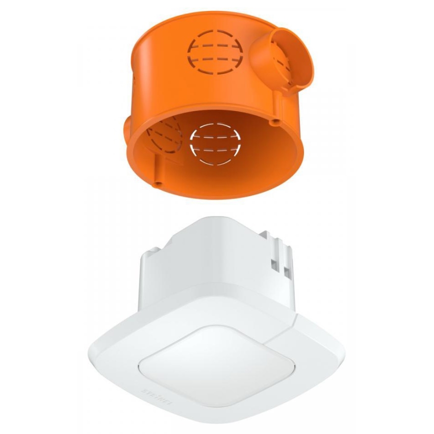 Steinel 057510 - Ανιχνευτής παρουσίας IR Quattro SLIM XS 4m DALI-2 λευκό