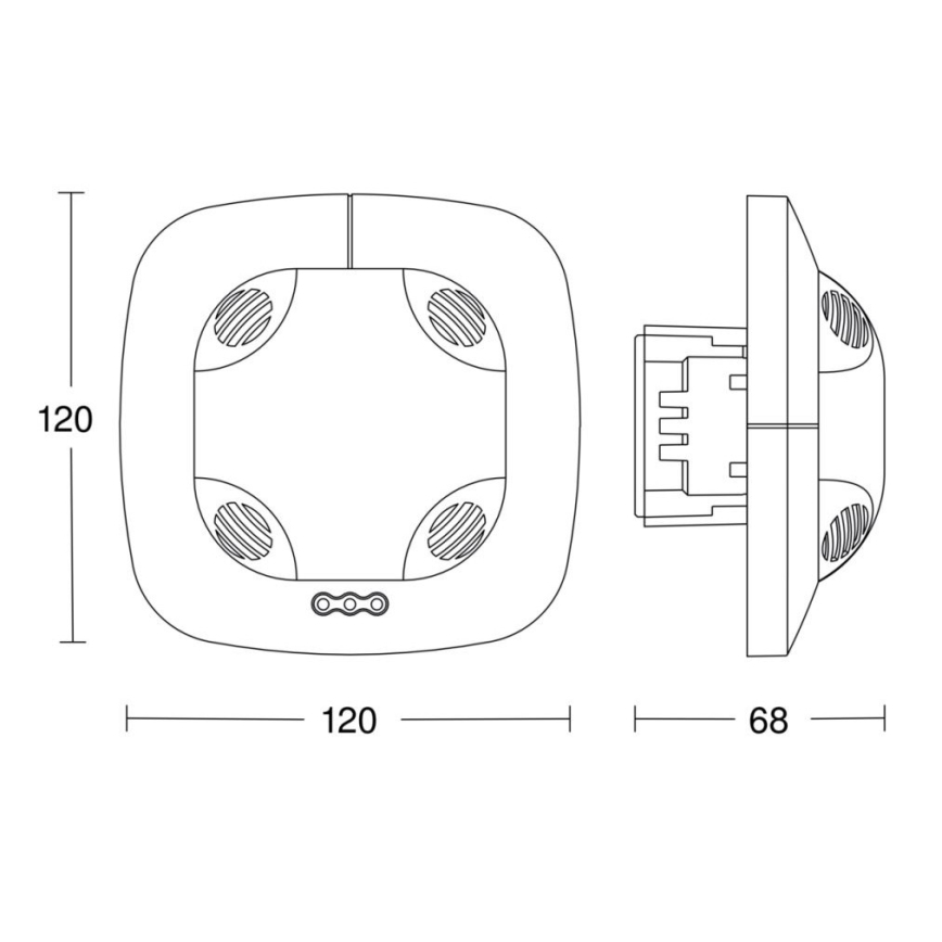 Steinel 057534 - Ανιχνευτής παρουσίας US 360 DALI-2 λευκό