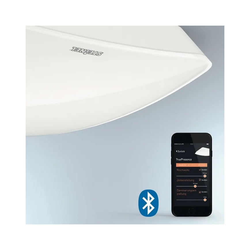 Steinel 057930 - Ανιχνευτής παρουσίας TRUE PRESENCE COM2 λευκό IP54