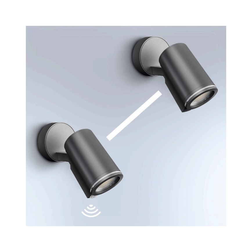 STEINEL 058630 - Εξωτερικό φωτιστικό LED με αισθητήρα SPOT ONE 1xGU10 / 7W / 230V IP44