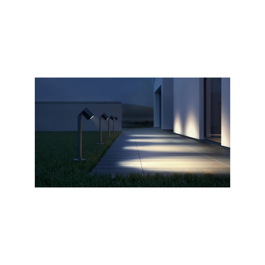 STEINEL 058661 - Λάμπα LED εξωτερικού χώρου με αισθητήρα SPOT WAY 1xGU10 / 7W / 230V IP44