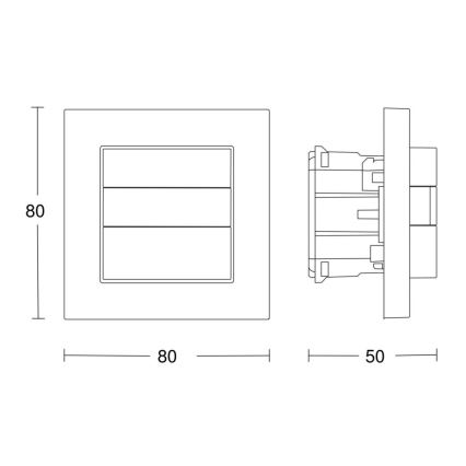 Steinel 059460 - Αισθητήρας κίνησης HF 180 KNX λευκό