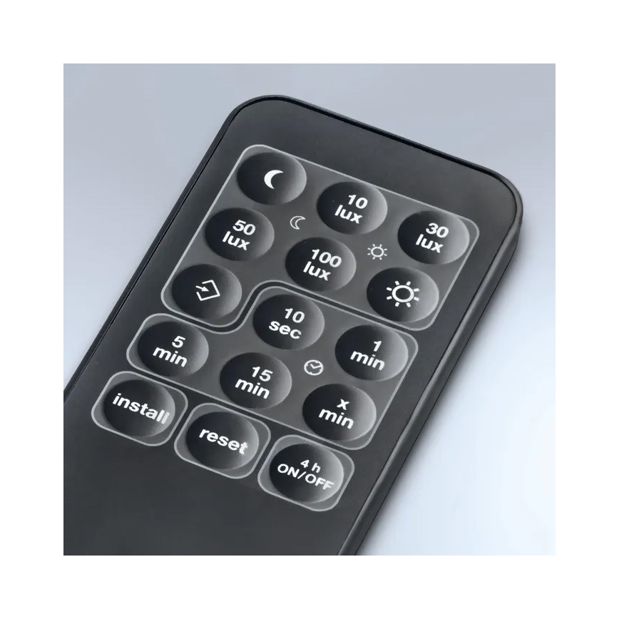 Steinel 059552 - Αισθητήρας κίνησης SensIQ IP54 ανθρακί + τηλεχειριστήριο