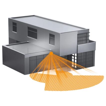 Steinel 059606 - Αισθητήρας κίνησης SensIQ S IP54 μαύρο + τηλεχειριστήριο