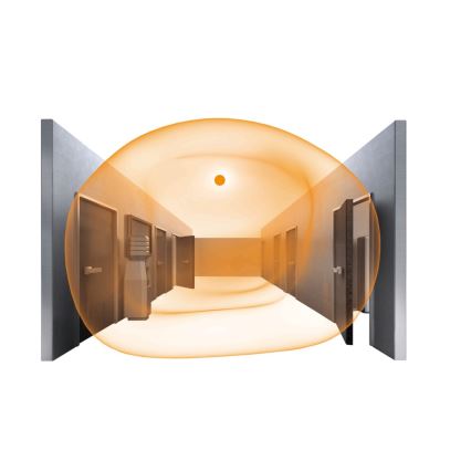 STEINEL 064815 - Φωτιστικό οροφής μπάνιου LED με αισθητήρα RS PRO LED/9,5W/230V 4000K IP54