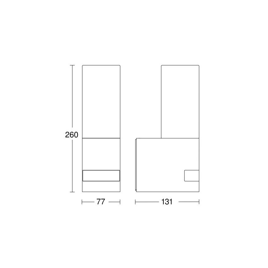 Steinel 065287 - Φως εξωτερικού χώρου LED με αισθητήρα L 605 LED/9,5W/230V IP44 ανθρακίτης