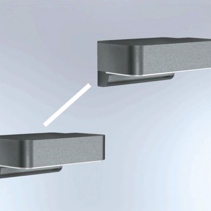 STEINEL 065690 - LED Φωτιστικό τοίχου εξωτερικού χώρου με αισθητήρα L800 LED/7,5W/230V IP44