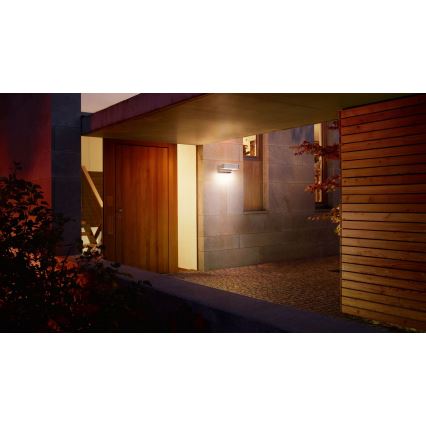 STEINEL 065690 - LED Φωτιστικό τοίχου εξωτερικού χώρου με αισθητήρα L800 LED/7,5W/230V IP44