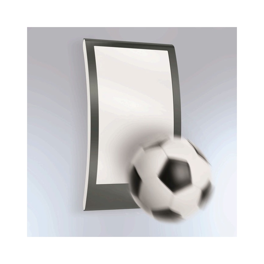 Steinel 065782 - Εξωτερικό φωτιστικό τοίχου με αισθητήρα σούρουπου L 22 1xE27/60W/230V IP44 ανοξείδωτο ατσάλι