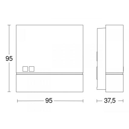 Steinel 066147 - Αισθητήρας σούρουπου NIGHTMATIQ IP54 λευκό