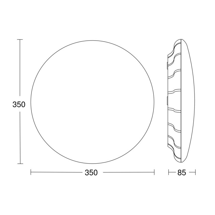 Steinel 068042 - Φωτιστικό οροφής LED με αισθητήρα RS PRO S30 SC 25,8W/230V 4000K