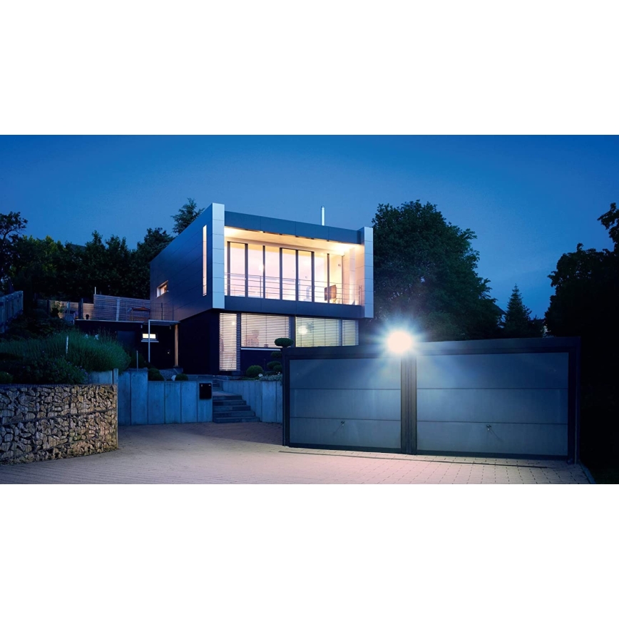 STEINEL 068066 - LED Ανακλαστήρας με αισθητήρα XLED PRO LED/20W/230V IP44 3000K  ανθρακίτης