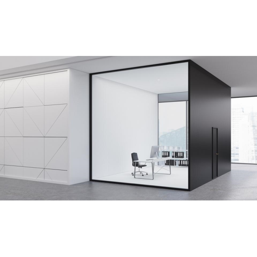 Steinel 068639 - Ανιχνευτής παρουσίας IR Quattro MICRO 6m COM1 IP65 μαύρο